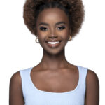 UPP012-L - PONYTAIL KINKY PUFF L